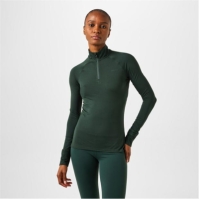 USA Pro Maneca Lunga Quarter Zip Top dama