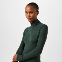 USA Pro Maneca Lunga Quarter Zip Top dama