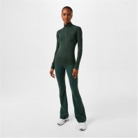 USA Pro Maneca Lunga Quarter Zip Top dama