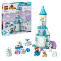 LEGO LEGOr DUPLOr Disney Anna and Elsa’s Frozen Castle Party Buildable Toy 10455 bebelus