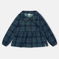 Lilly and Sid Check Collar Top In99