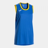 Camasa Cancha Sleeveless Royal Blue Yellow Joma
