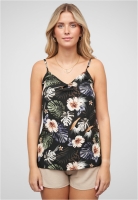 Viskose Trger Top mit Tropical Print Cloud5ive
