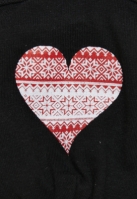 Christmas Heart Face Mask Urban Classics