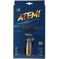 New Atemi 1000 Pro concave Ping Pong bats