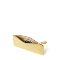 Osprey London OSPREY LONDON Molly Zip Top piele Card Pouch