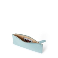 Osprey London OSPREY LONDON Molly Zip Top piele Card Pouch