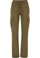 Pantalon High Waist Twill Cargo dama Urban Classics