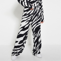 Pantalon Combat I Saw It First Zebra Print Wide Leg Co-Ord