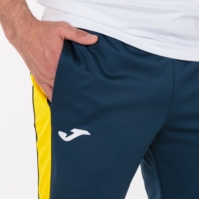 Pantalon Long Champion Iv Navy-yellow Joma