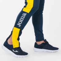 Pantalon Long Champion Iv Navy-yellow Joma