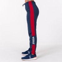 Pantalon Long Champion Iv Navy-red dama Joma