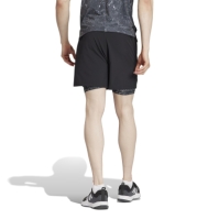 Pantalon scurt Combat adidas Power Workout 2-in-1 barbat