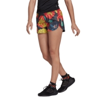 Pantalon scurt Combat adidas Run Fast Flower Running Short dama