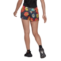 Pantalon scurt Combat adidas Run Fast Flower Running Short dama
