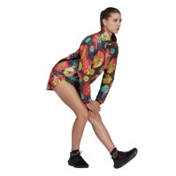 Pantalon scurt Combat adidas Run Fast Flower Running Short dama