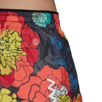 Pantalon scurt Combat adidas Run Fast Flower Running Short dama
