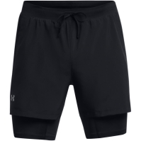 Pantalon scurt Combat Under Armour Armour UA Launch 2-in-1 7 barbat