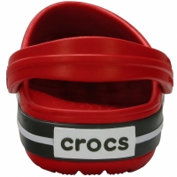 Chodaki dla dzieci Crocs Crocband Clog czerwono-szare 207006 6IB copil