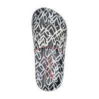 Skechers James Goldcrown Heart Print Slide Sliders fetita