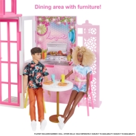 Barbie BARBIE VACATION HOUSE DOLL PLAYSET