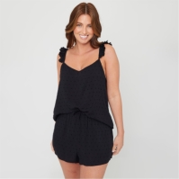 Pijama Be You Woven Dobby Shortie Set