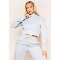 Missy Empire High Neck Cropped Jumper