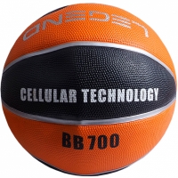 Piłka koszykowa Legend Trening BB700 Cellular pomarańczowo-czarna LEGEND SPORT