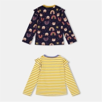 Lilly and Sid Rnbow Tops 2Pk Jn99