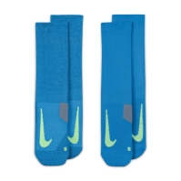 Soseta Nike Multiplier Crew Running 2 Pack Unisex adulti