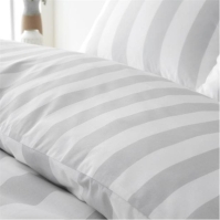 Catherine Lansfield Stripe Reversible Duvet Cover Set