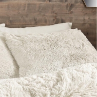 Catherine Lansfield Deep Pile Faux Fur Duvet Cover Set