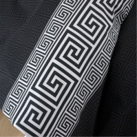 Catherine Lansfield Greek Key Reversible Duvet Cover Set