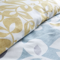 Catherine Lansfield Leaf Reversible Duvet Cover Set