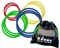Set CERCHI PVC 60 CM PIATTI 12 PZ Zeus