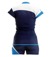 Set complet volei Lybra femei Zeus bleumarin deschis albastru roial