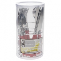 Daily Dining 24 Piece Cutlery Set With Caddy