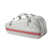 Geanta box Wilson Team 6PK tennis gray and red WR8039903001