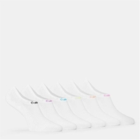 Soseta Calvin Klein 6-Pack Invisible dama
