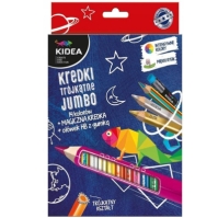 Set Jumbo Creioane Colorate+creion Magic+hb