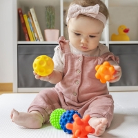 Sensory balls shapes 5 pcs. AM Tullo 417