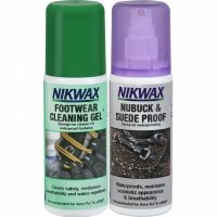 Pantof sport Nikwax nubuck and velor impregnation set and 2x125 ml NI-85 cleaning gel