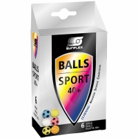 Ping pong balls Sunflex Sport 6 pcs. 20608