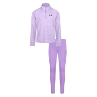 Trening Bluza Fermoar Under Armour Quarter and Trouser Set bebelus