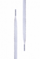 White Flat 120cm Tubelaces