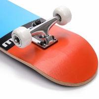 Skateboard Wooden Meteor Salty red-blue-black 22649