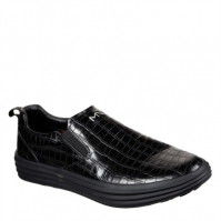 Skechers EMBOSSED piele SLIP ON