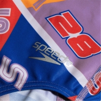 Speedo Allover Digital Vback fetita