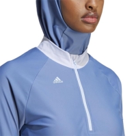adidas 3 Stripes Maneca Lunga Swim Top dama