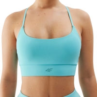 Sutien sport 4F F096 albastru 4FWSS24USBAF096 33S